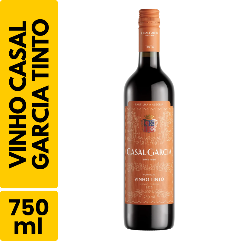 Vinho Casal Garcia Tinto (750ml)